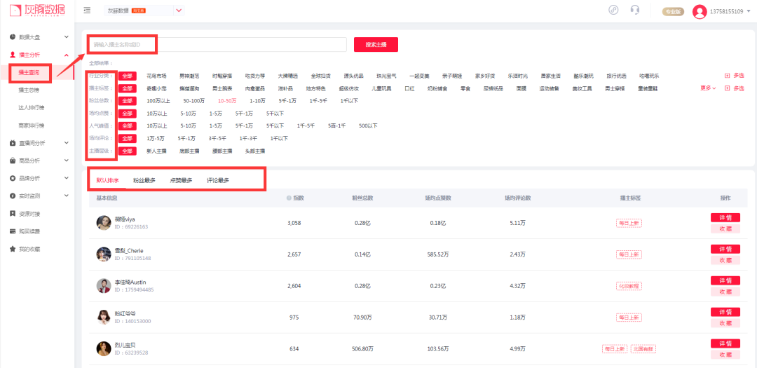 淘宝主播数据怎么查（不花冤枉钱，最快找出适合的主播）