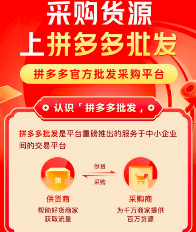 拼多多批发商城在哪儿（“批发业务”上线全网低价逆袭B端市场）