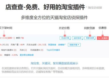 淘宝查类目软件叫什么（小白必知！最实用插件分享）