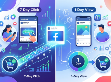 Facebook广告归因模型怎么选？深度解析7天点击与1天浏览的实战策略