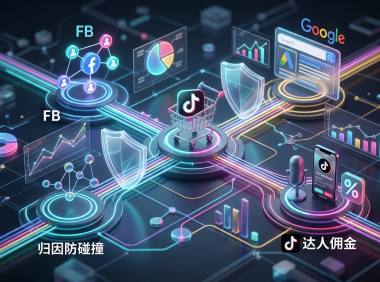 跨渠道流量博弈:美区TikTok Shop达人佣金与FB/Google归因防碰撞指南