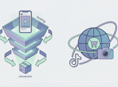 重新定义Dropshipping测款:构建TikTok原生短视频的漏斗化素材测试思维